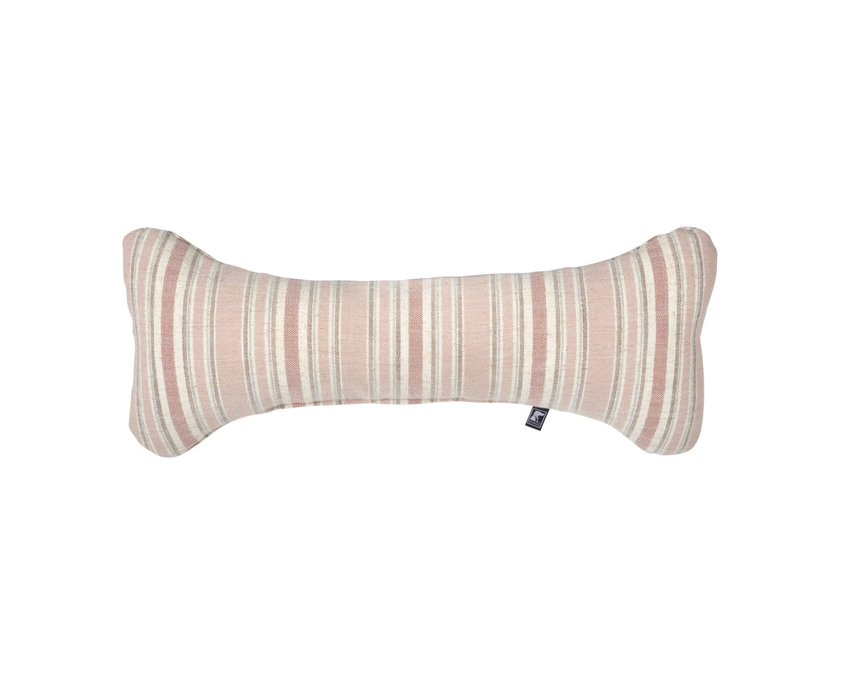 Bumper Bone Pillow in Sanibel Stripe