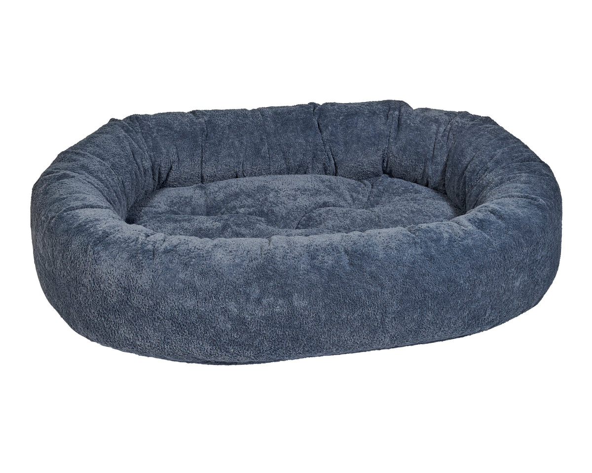 Donut Bed - Soft Textures in Stormberry