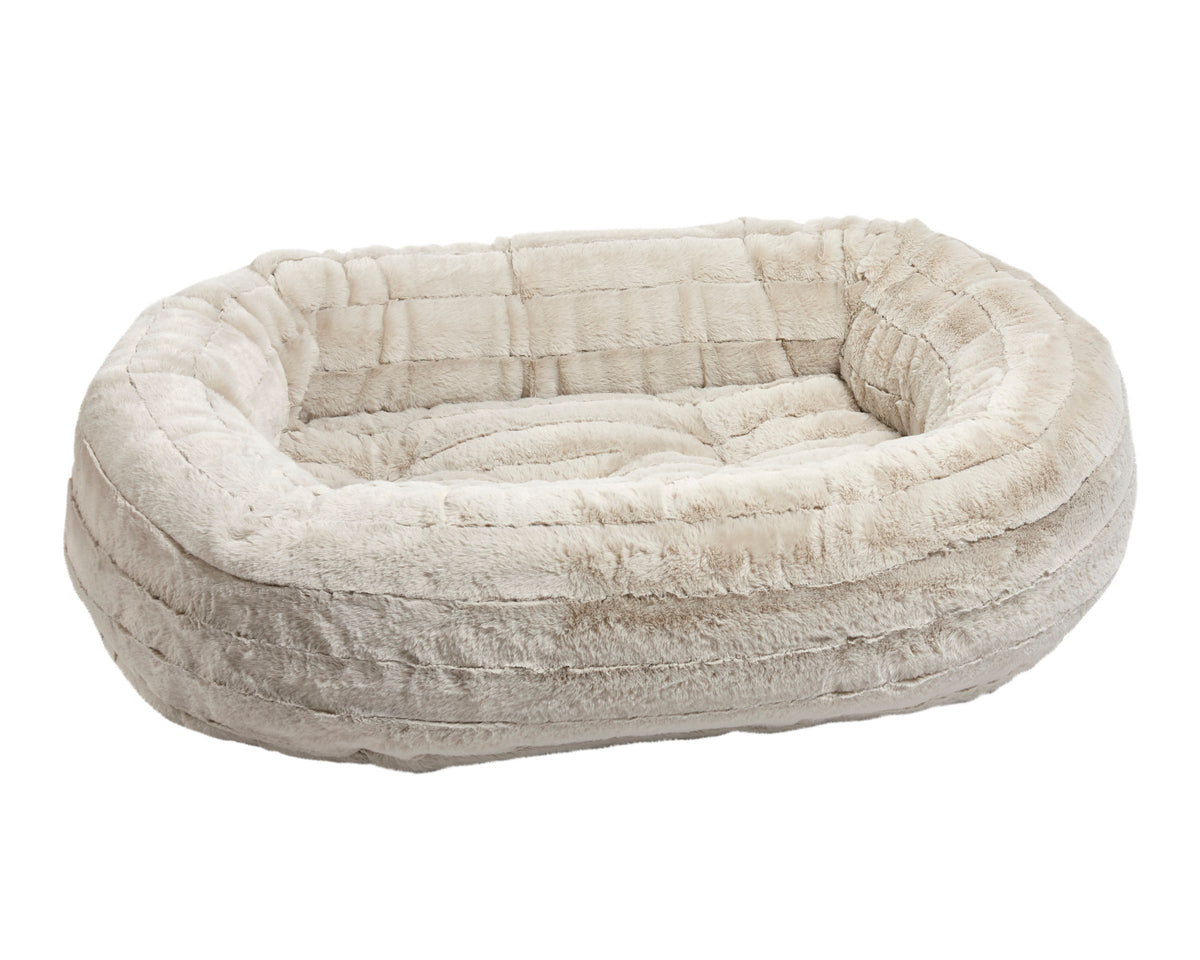 Donut Bed - Soft Textures in Rain