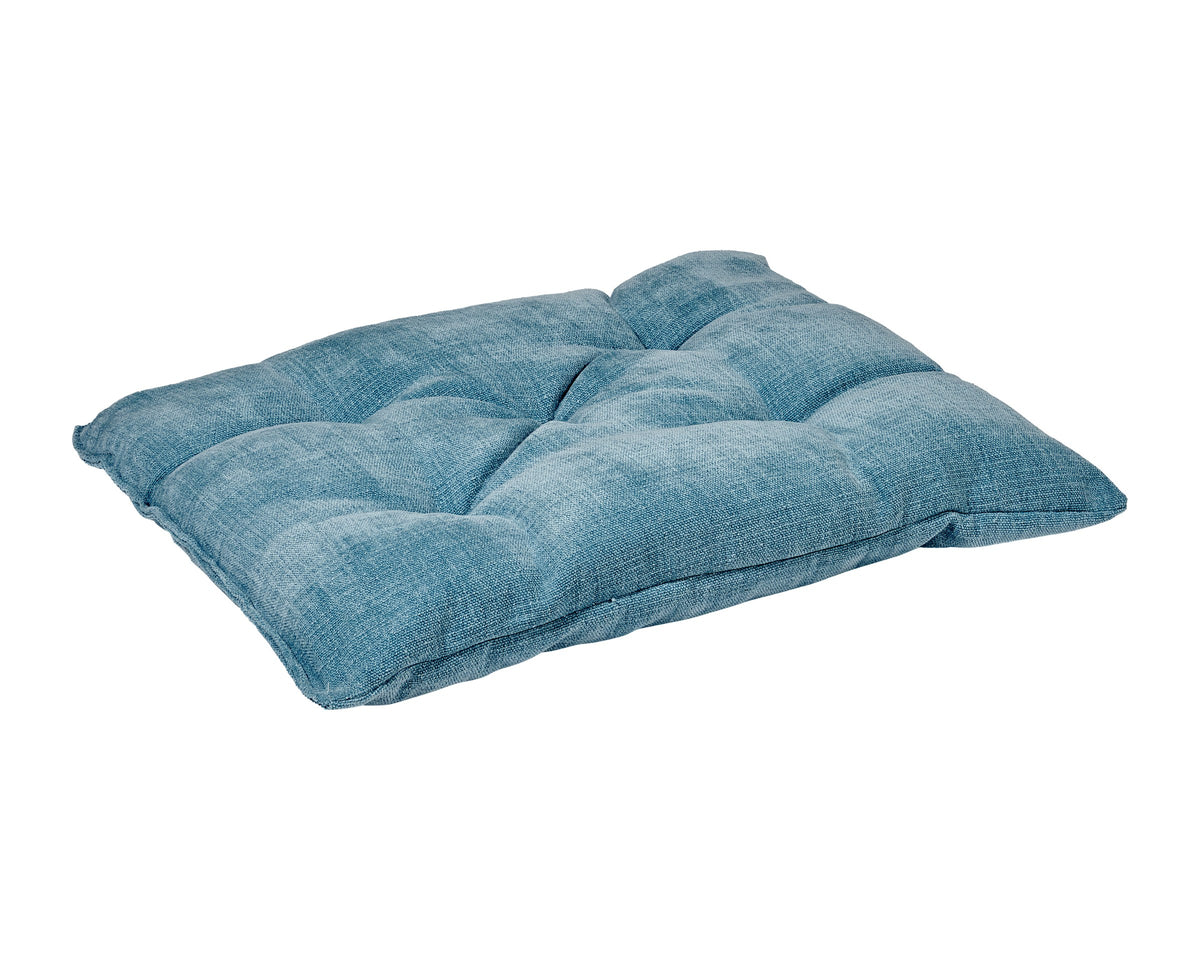Tufted Cushion in Aquarius