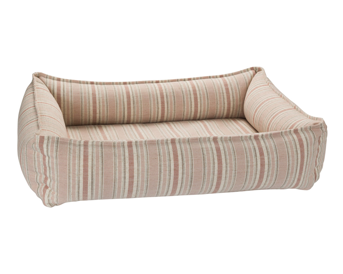 Urban Lounger orthopedic dog bed in Sanibel Stripe.