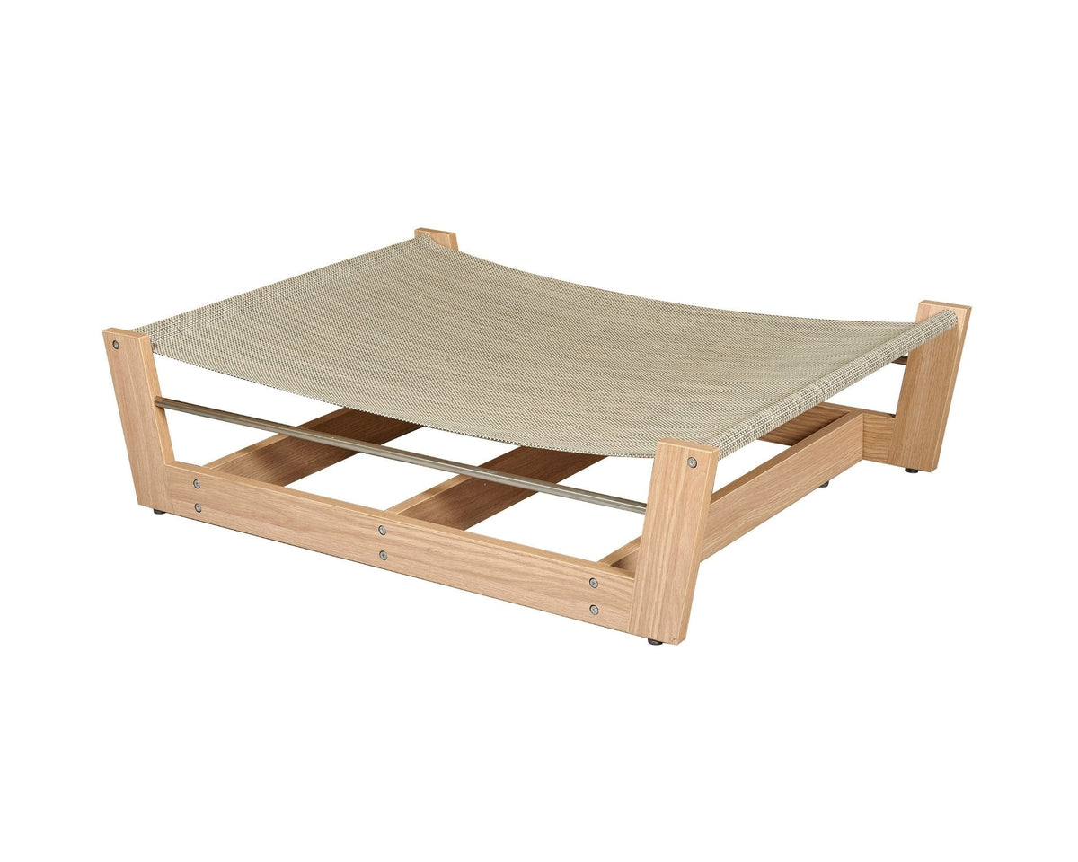 Yugen Pet Lounger in White Oak