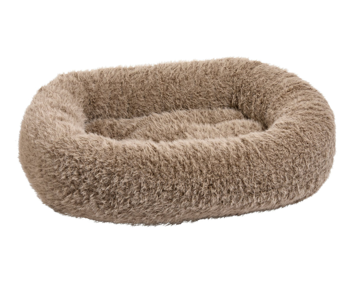 Donut Bed - Soft Textures in Alpaca