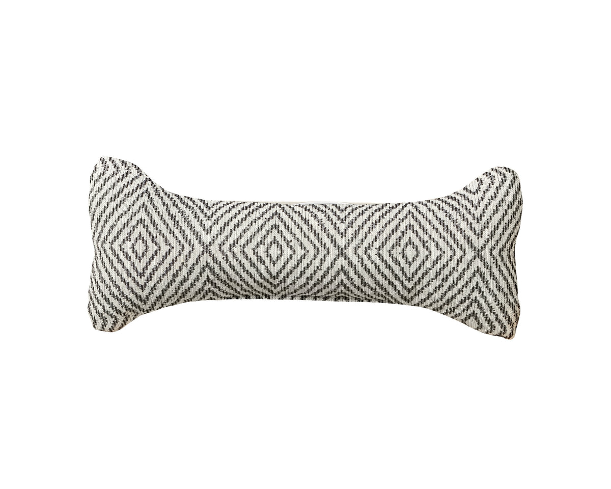 Bumper Bone Pillow in Diamondback