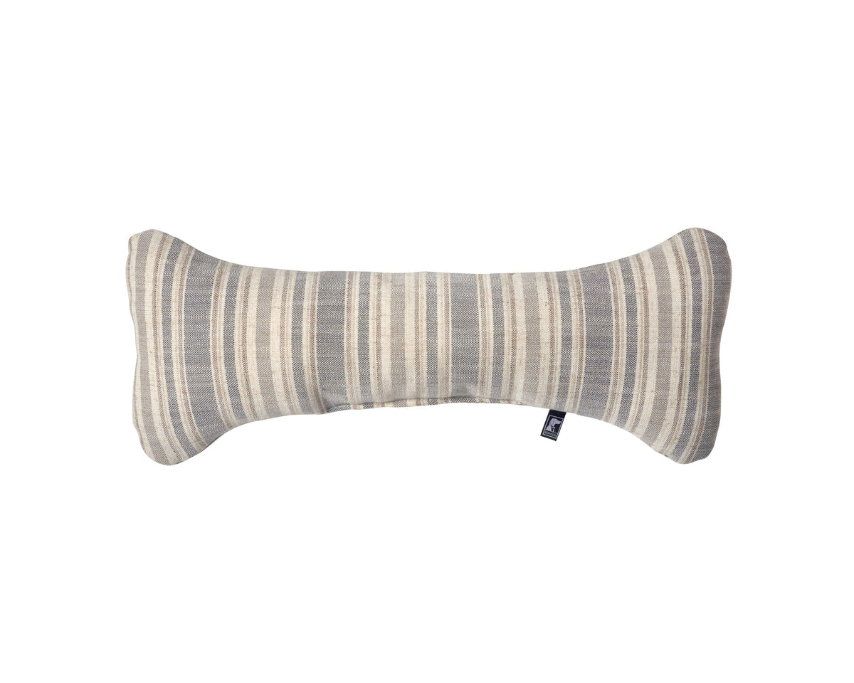 Bumper Bone Pillow in Harper Stripe