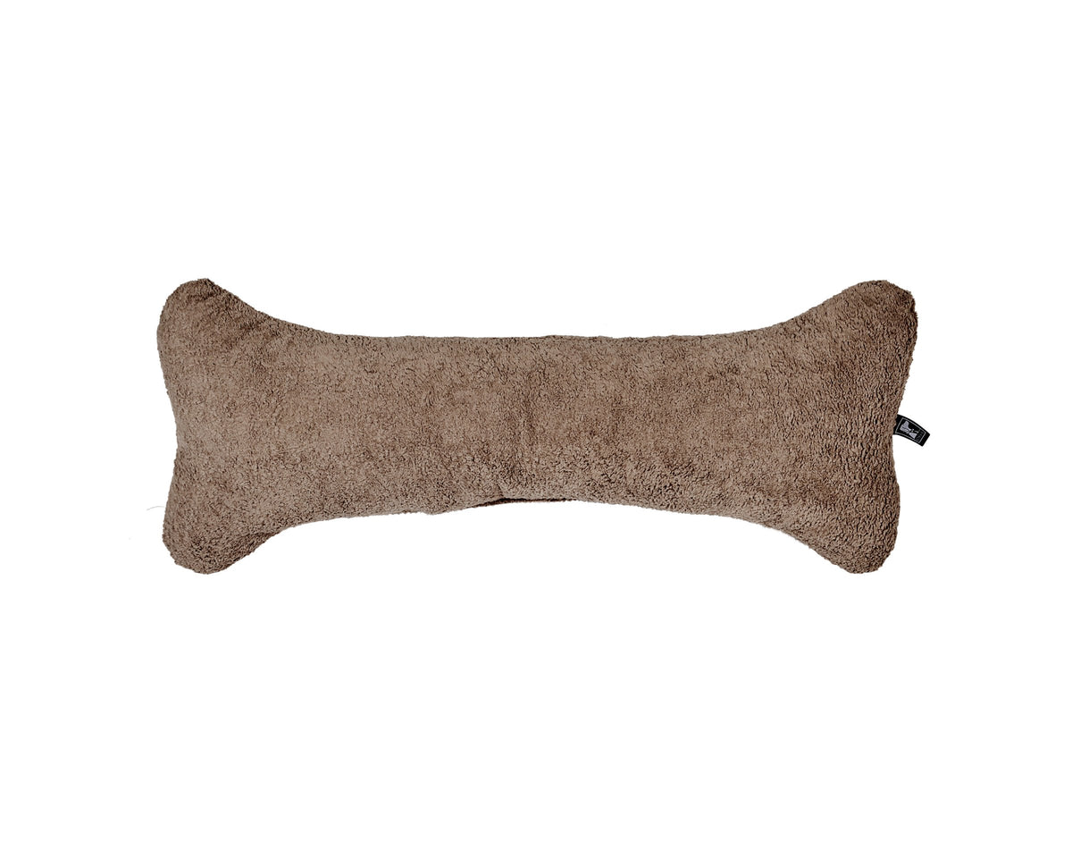 Bumper Bone Pillow in Mocha