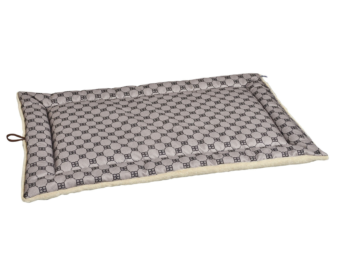Cosmopolitan Mat - Faux Fur in Signature Coco and Fawn