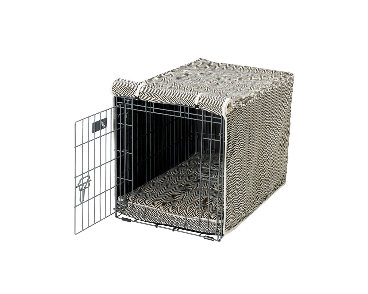 Crate Cover in Herringbone