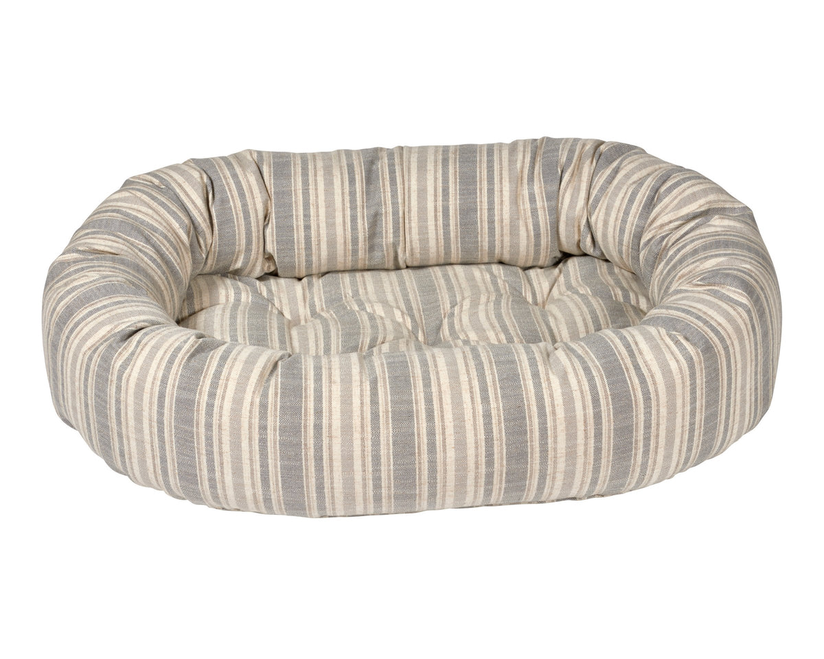 Donut Bed - Designer Prints in Harper Stripe