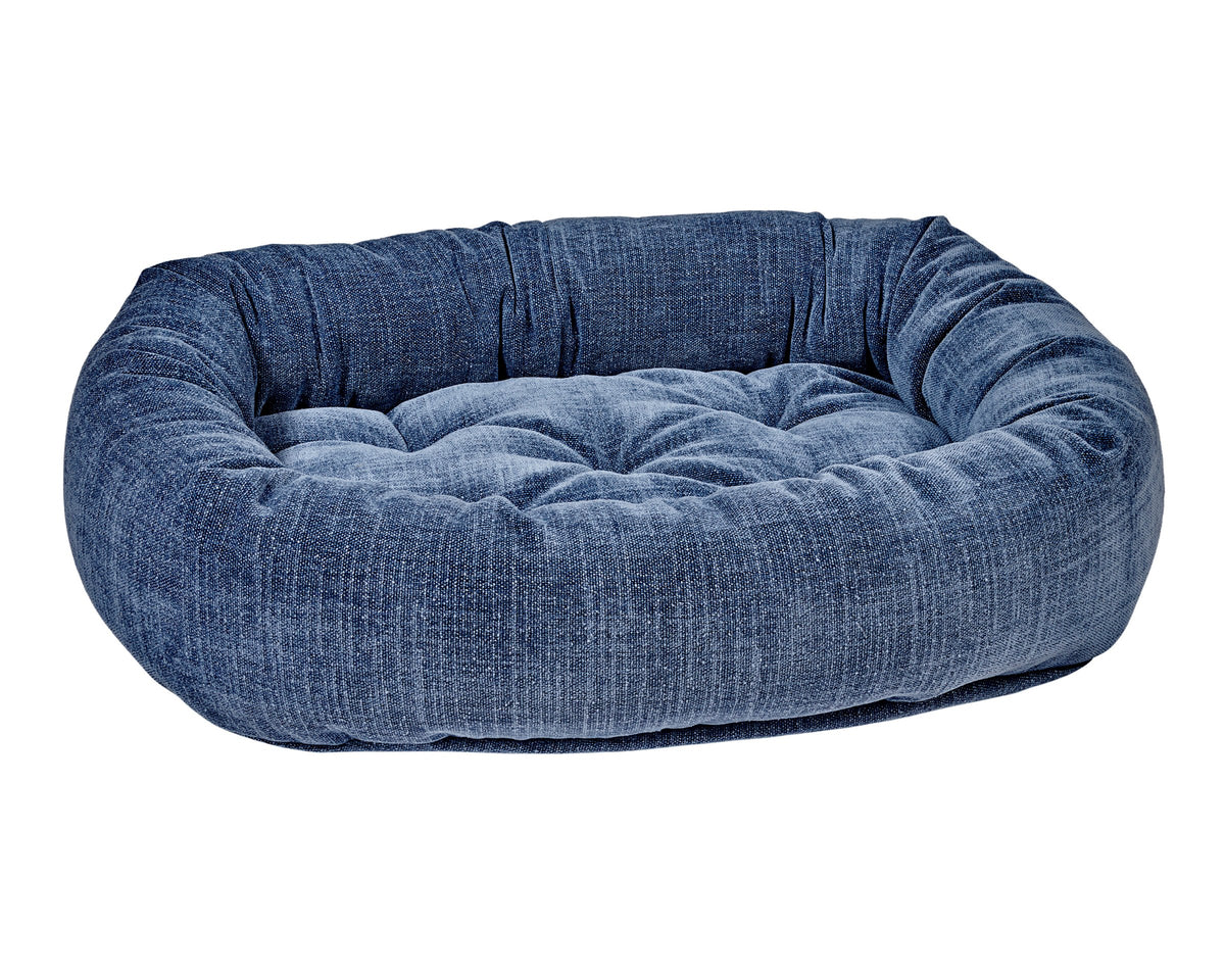 Donut Bed - Vintage Washed in Indigo