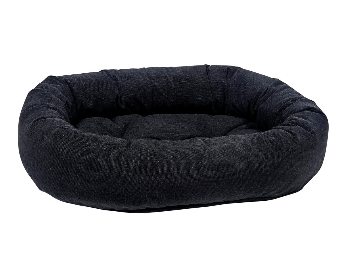 Donut Bed - Vintage Washed in Licorice