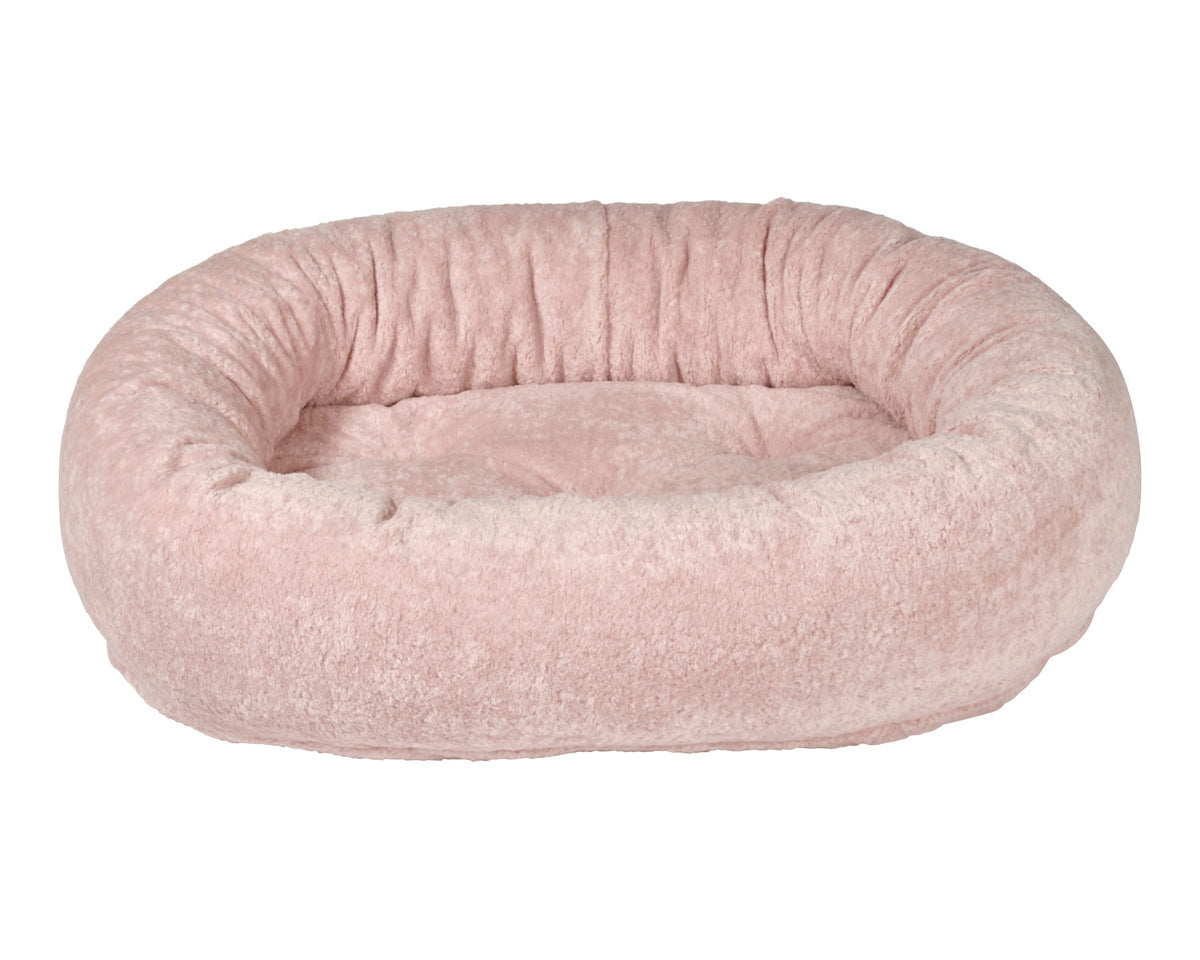 Donut Bed - Soft Textures in Pink Champagne