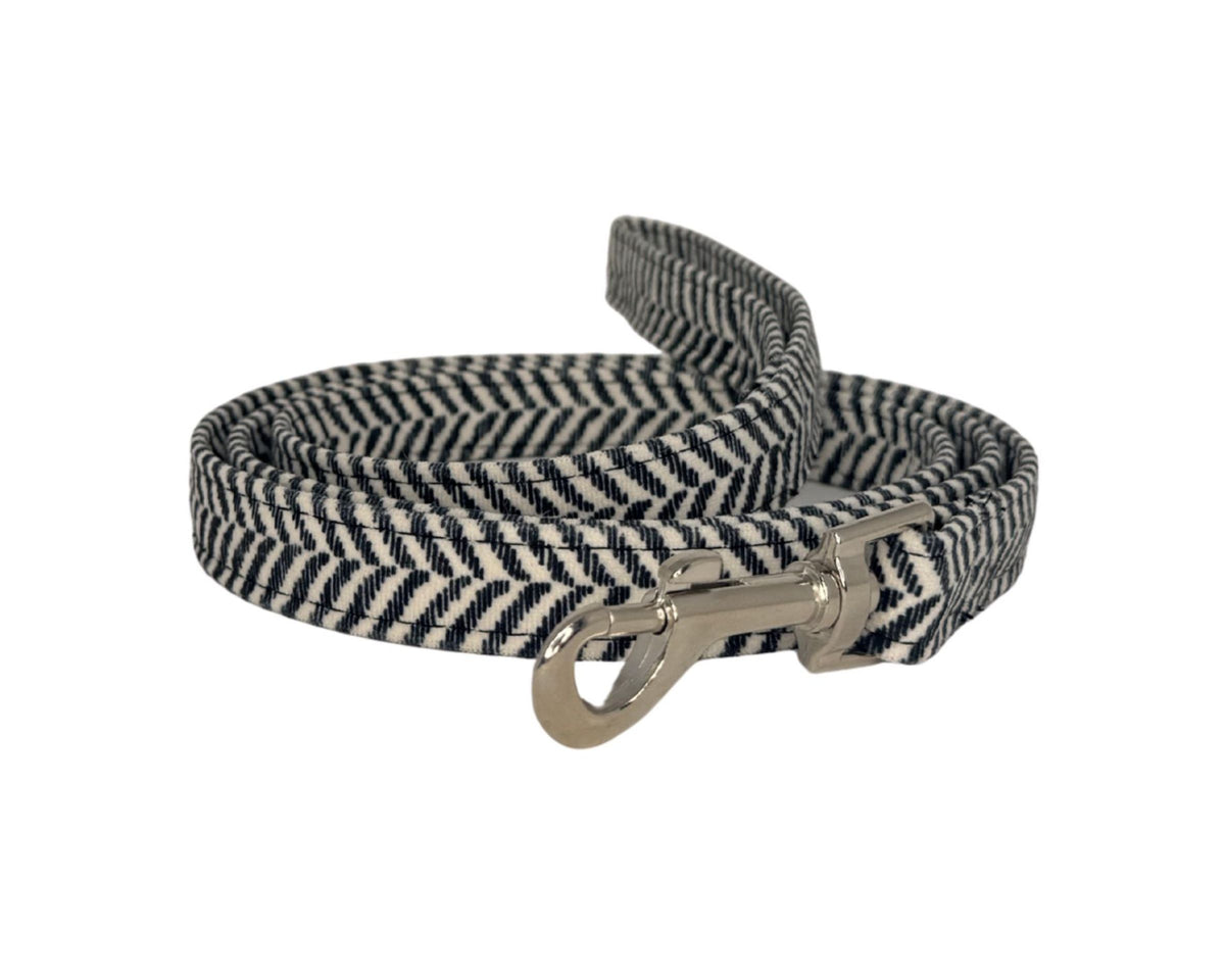 Designer Leash in Herringbone
