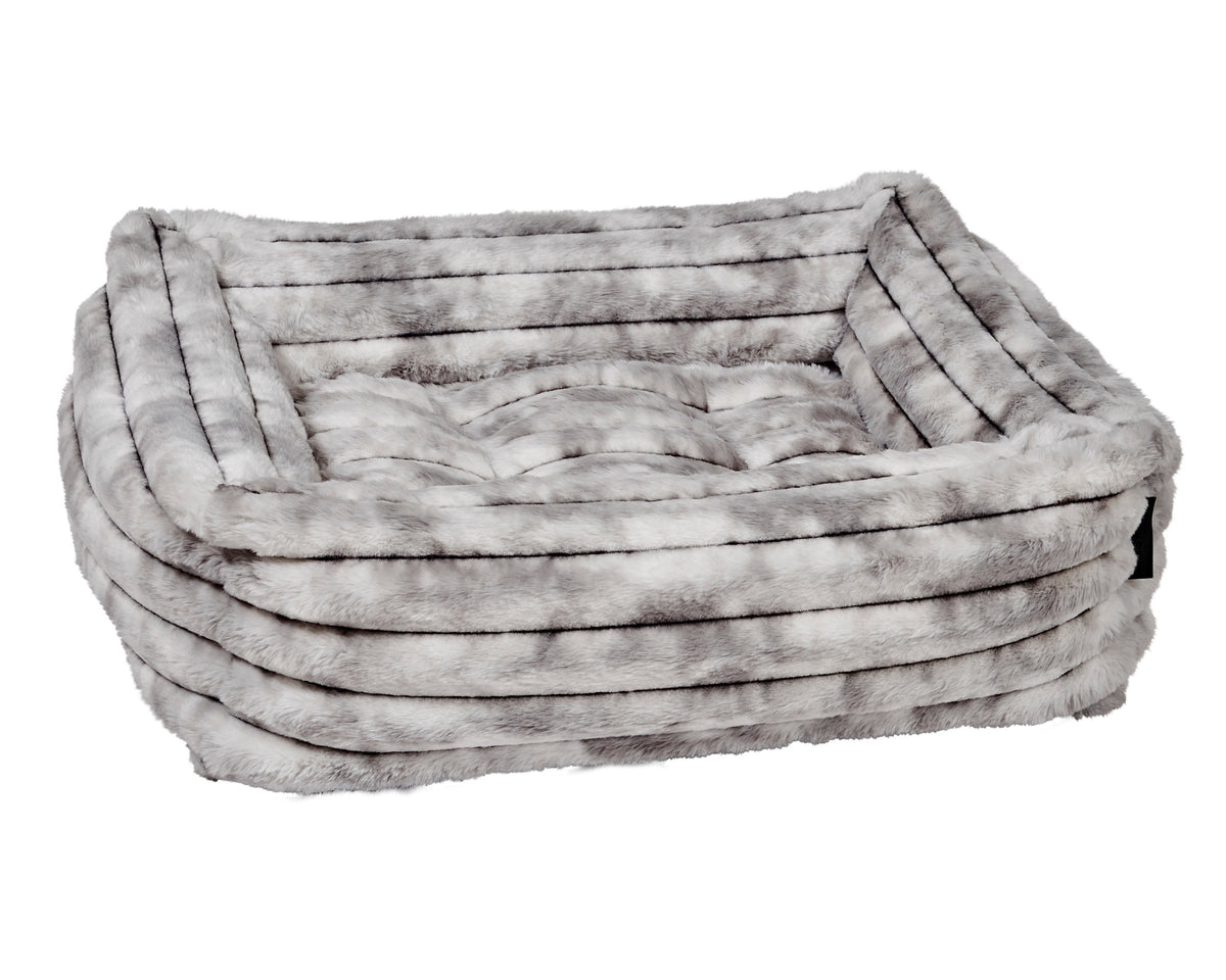 The Franklin - Faux Fur in Silver Fox