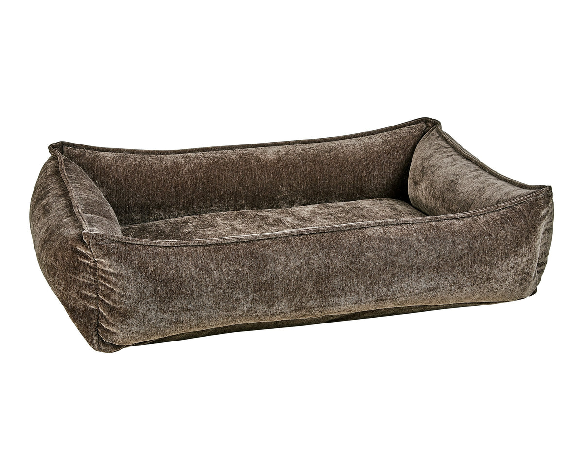 Urban Lounger orthopedic dog bed in Carbon.