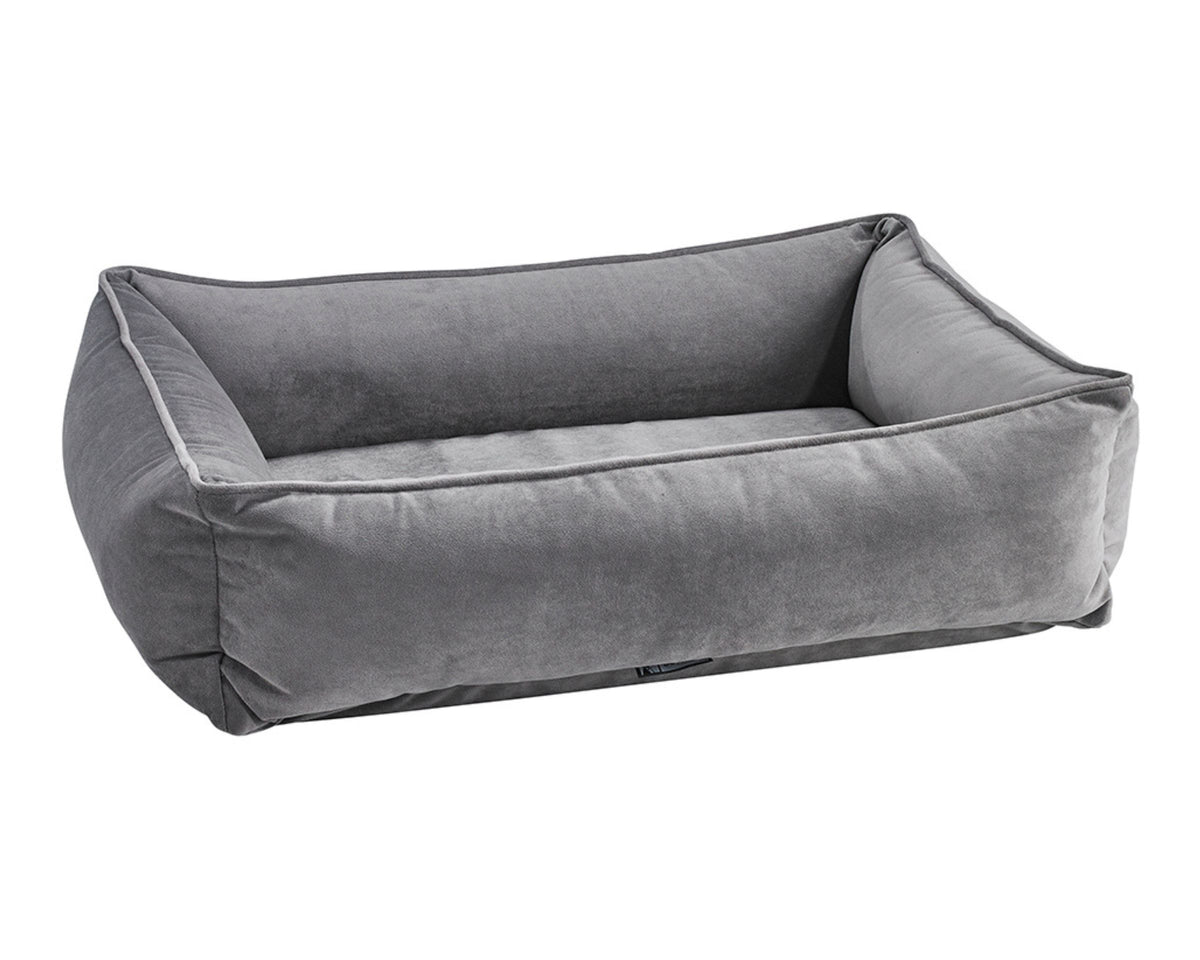 Urban Lounger orthopedic dog bed in Dusk.