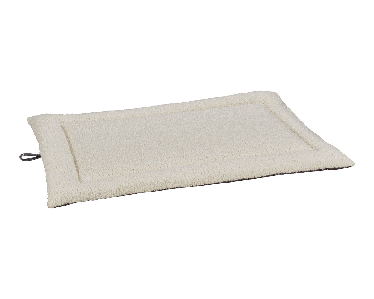 Cosmopolitan Mat - Faux Fur, reverse side in Ivory Sheepskin