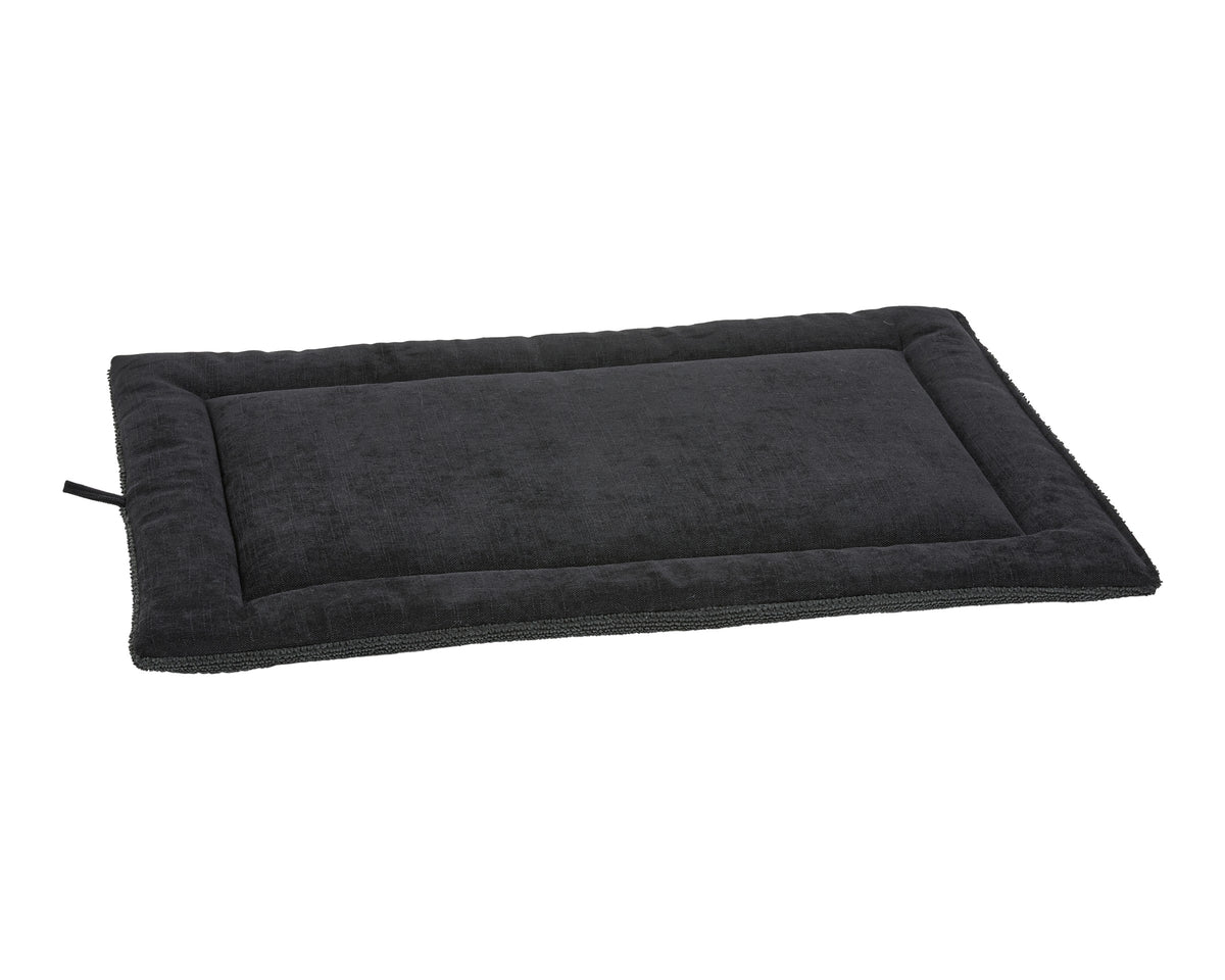 Cosmopolitan Mat - Signature Textures, reverse side in Licorice