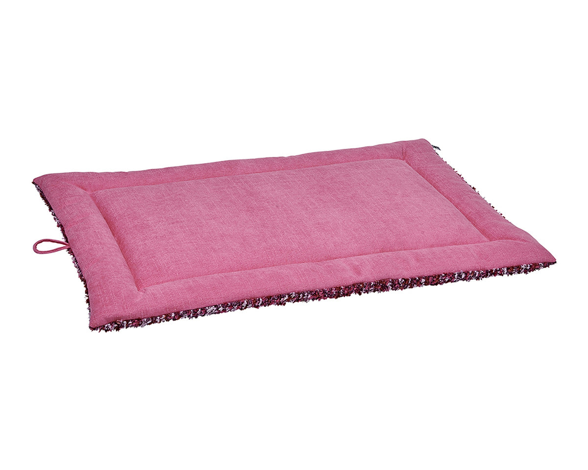 Cosmopolitan Mat - Signature Textures, reverse side in Flamingo