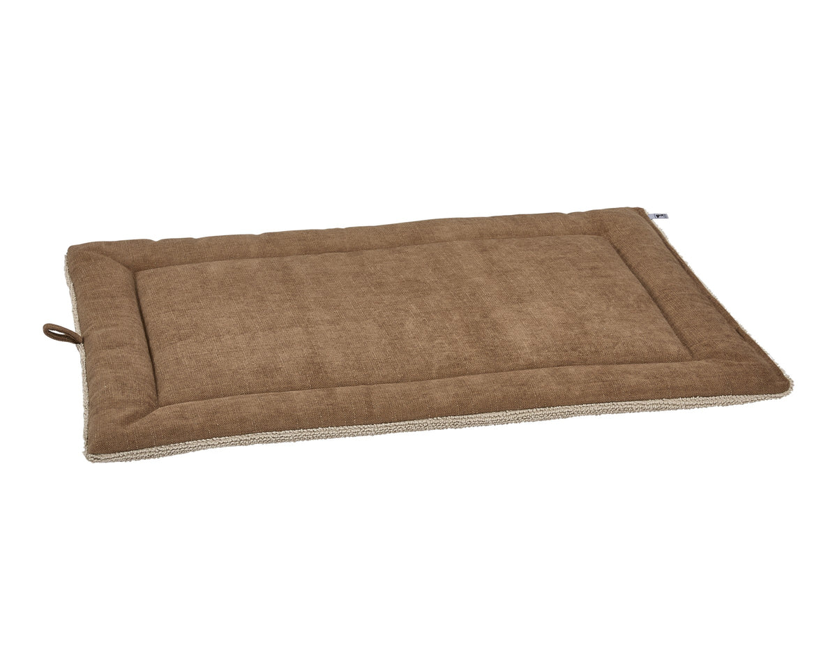 Cosmopolitan Mat - Signature Textures, reverse side in Caramel
