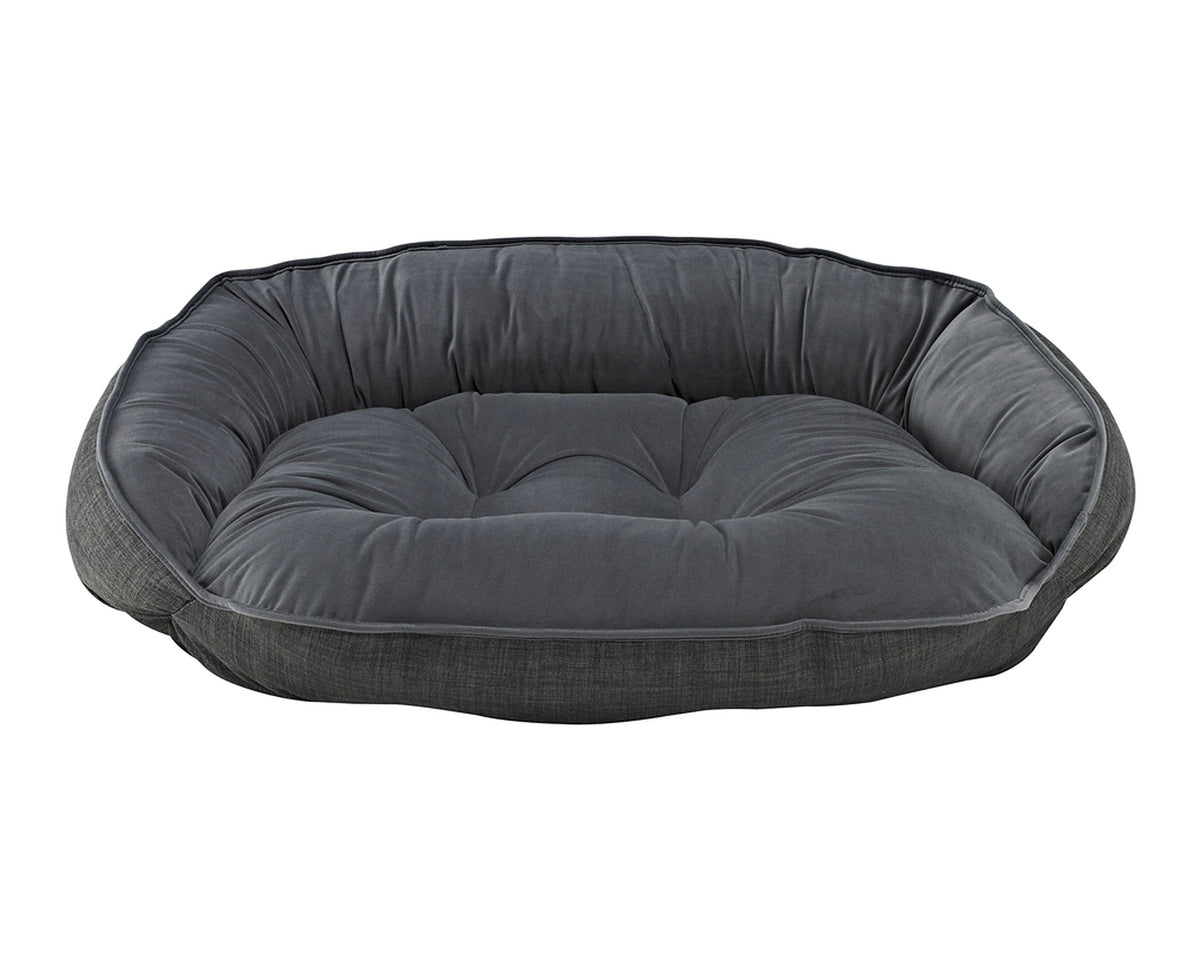 Crescent Reversible Bed in Storm and Ash