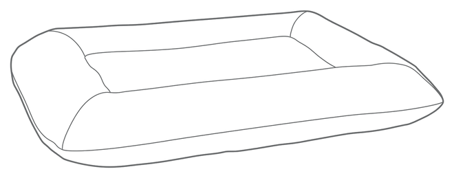 Hugo Futon, line drawing