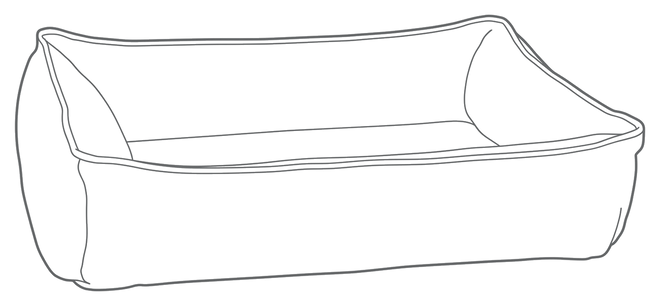 Urban Lounger, line drawing