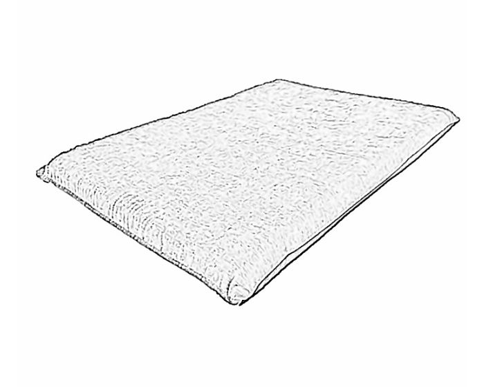 Oslo Ortho Bed Inner Cushion Cover