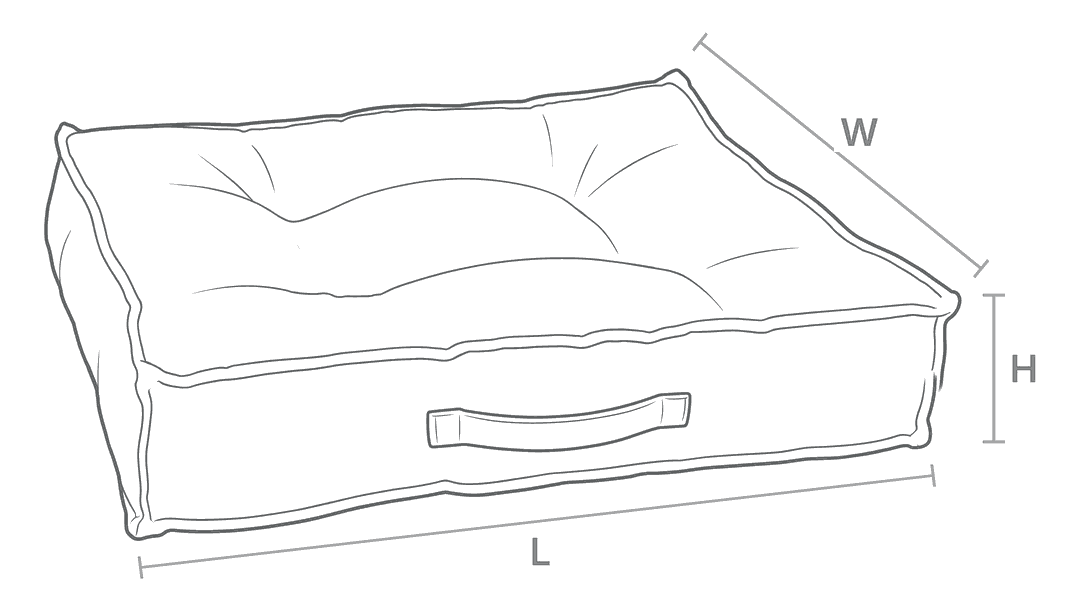 Size drawing for Piazza